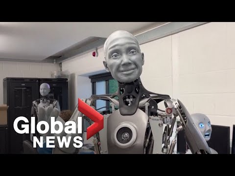 Human-like robot &quot;wakes up&quot; as UK company unveils android Ameca