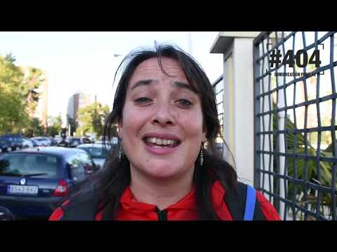 Acción contra los fondos buitre en Madrid