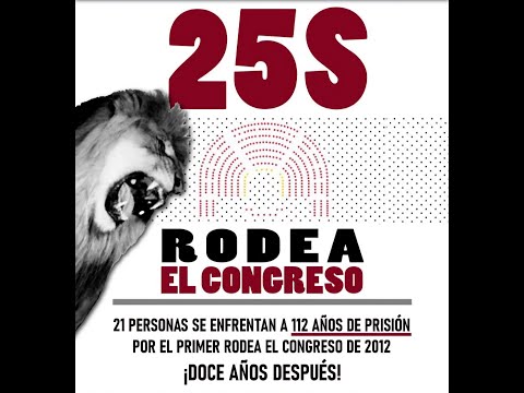 Juicio Rodea el Congreso 25 de Septiembre de 2012 ¡Doce años después! ¡Exigimos su anulación!
