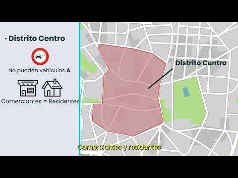 Cómo circular por las zonas de bajas emisiones de Madrid.