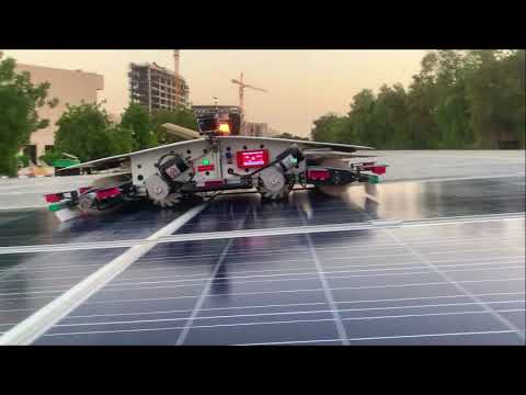 Solavio - Independent bot - World&#039;s First Fully Autonomous Solar Panel Cleaning Robot -Made in India